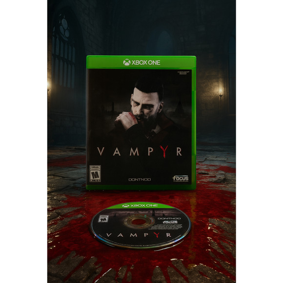 Vampyr Xbox One Complete Tested EUC Focus Home Interactive Action RPG M Rated - Picture 1 of 7
